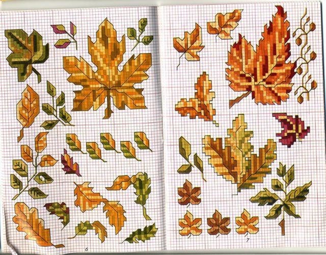 Вышиваем золотую осень