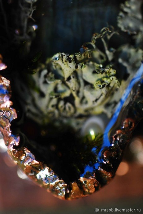 ​Делаем кулон из меди с заливкой ювелирной смолой: часть 2