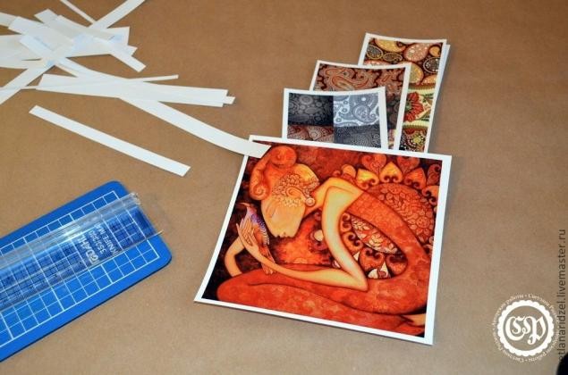 Коробка для чая превращается в восточную шкатулку: мастер-класс, часть 1