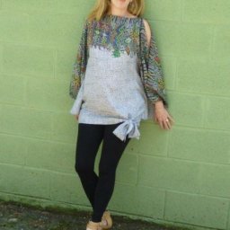 Накидка с простой выкройкой