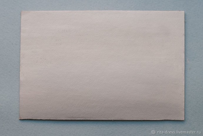 Пишем маслом миниатюру "Зимняя сказка": часть 1 Пишем маслом миниатюру "Зимняя сказка": часть 1