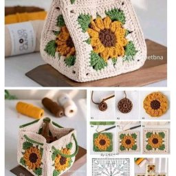 ​Самые разные сумки крючком