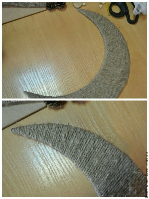 Декор к старому новому году "Полумесяц" Декор к старому новому году "Полумесяц"