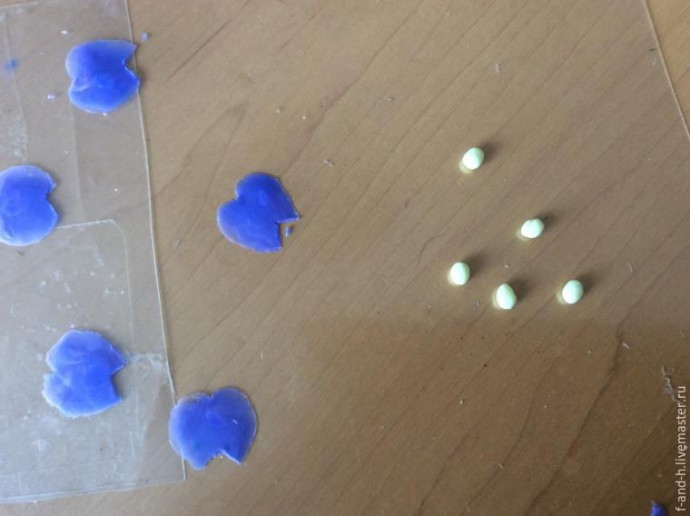 ​Делаем цветочек примулы: часть 1