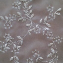 Вышиваем двусторонней гладью по шифоновой ткани