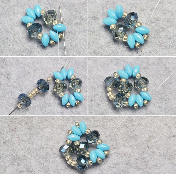 ​Оригинальный браслет из бисера