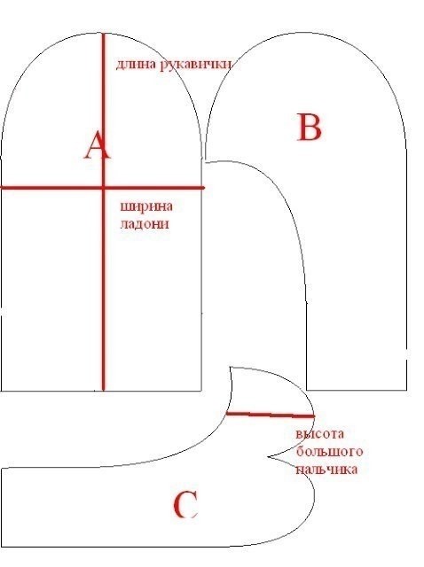 ​Шьем милые варежки