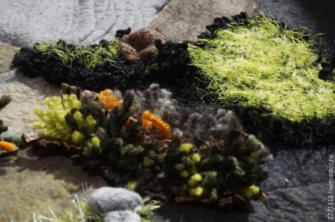 ​Шьем уютный коврик "Лесная полянка": часть 4