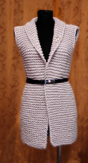 Жилет спицами Жилет спицами