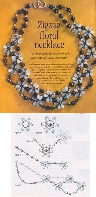 ​Чёрно-белые колье