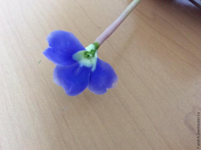 ​Делаем цветочек примулы: часть 2