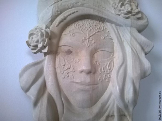 Изготавливаем маску в венецианском стиле с применением 3D технологий: часть 5 Изготавливаем маску в венецианском стиле с применением 3D технологий: часть 5