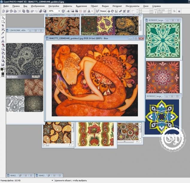 Коробка для чая превращается в восточную шкатулку: мастер-класс, часть 1