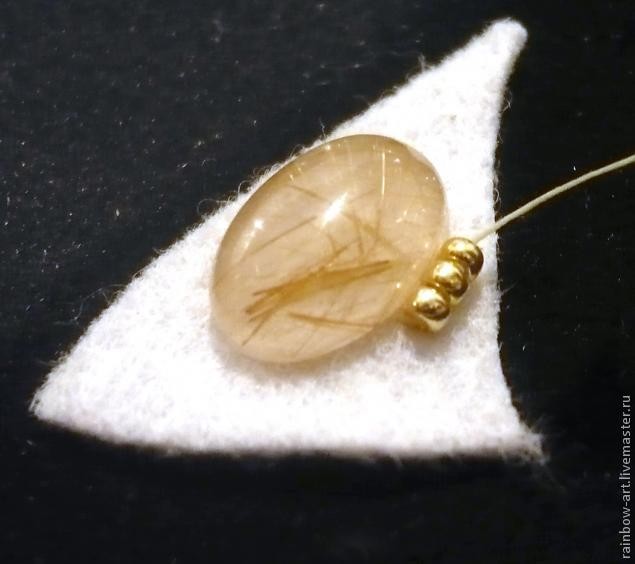 Вышиваем колье-кулон "Imagine": часть 1 Вышиваем колье-кулон "Imagine": часть 1