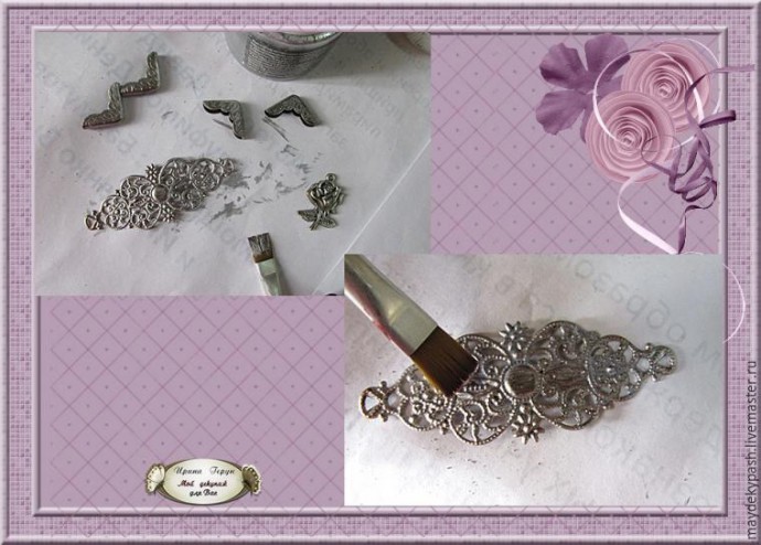 Декупаж ежедневника: мастер-класс, часть 4