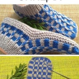 ​Вяжем простые и теплые следочки