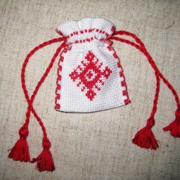 ​Создаем сувенирный мешочек с вышивкой: часть 1