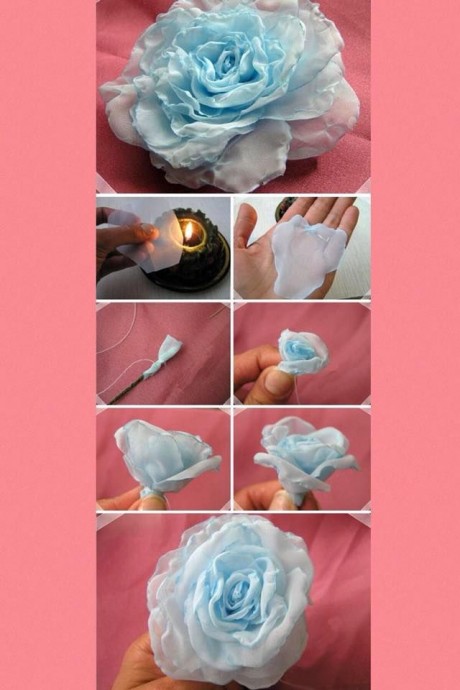 ​Создание тканевых цветов