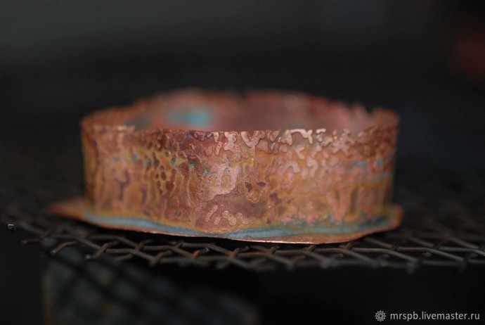 ​Делаем кулон из меди с заливкой ювелирной смолой: часть 1