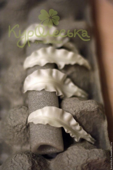 Глориоза: мастер-класс по лепке цветка в технике керамической флористики, часть 2