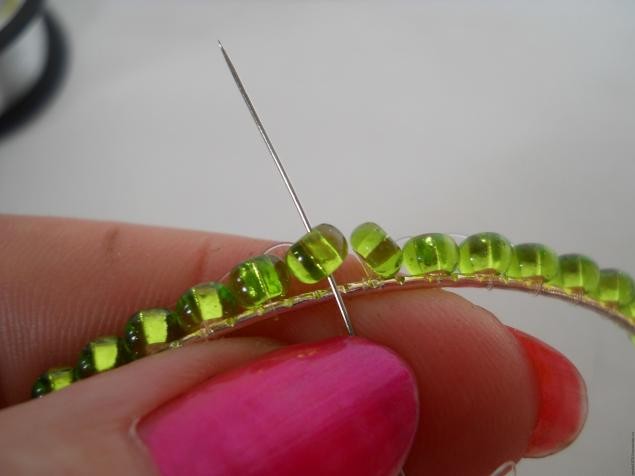 Ажурный браслет "Бабочки": часть 2