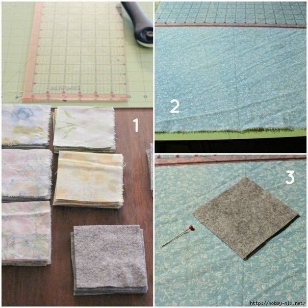 Очень красивая подушка "Оригами"