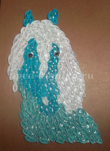 ​Делаем лошадку в технике квиллинга: мастер-класс, часть 2