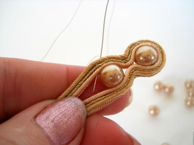 ​Колье "Кружевная бабочка": мастер-класс, часть 4