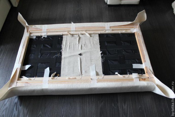 Меняем обивку дивана: часть 2