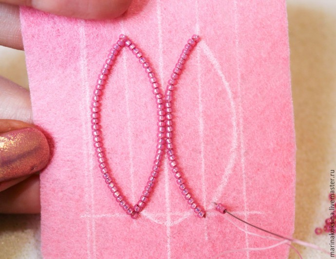 Создаем брошь жучка "Цветочник": часть 1