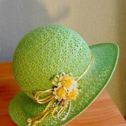 Вязаная шляпка