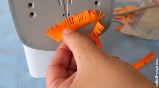 Мастер-класс: украшение "Фантазия из фоамирана": часть 2