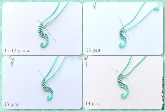 ​Создаем брошь в виде осьминога: часть 1