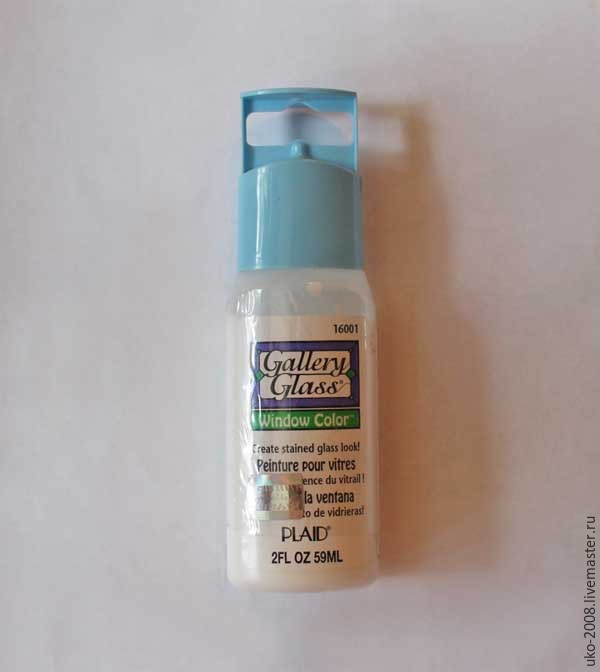 Средиземноморский пейзаж в витражной технике: часть 2