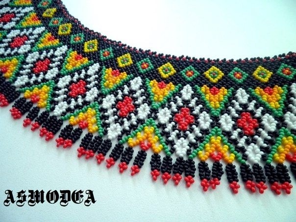 Традиционные украшения из бисера