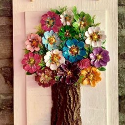 ​Идеи интерьерных букетов с цветами из шишек