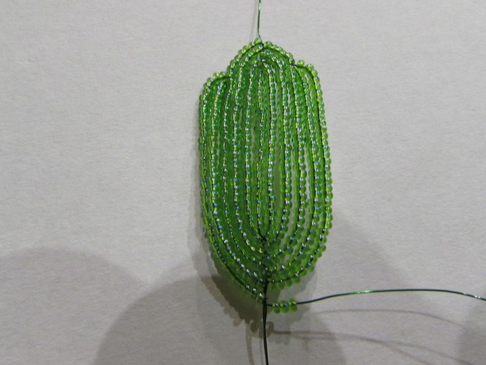 Амарант из бисера и рубки Амарант из бисера и рубки