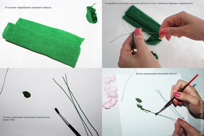 ​Роза из тафты "100 лепестков": мастер-класс, часть 4