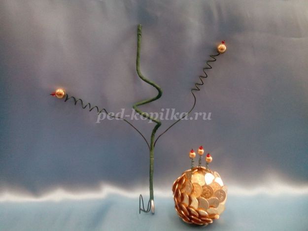 ​Денежный топиарий: часть 3