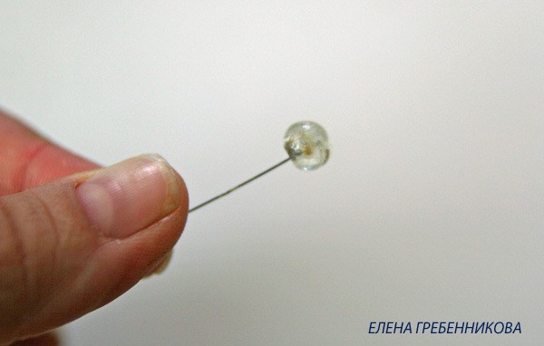 Красная смородина из эпоксидной смолы: часть 2