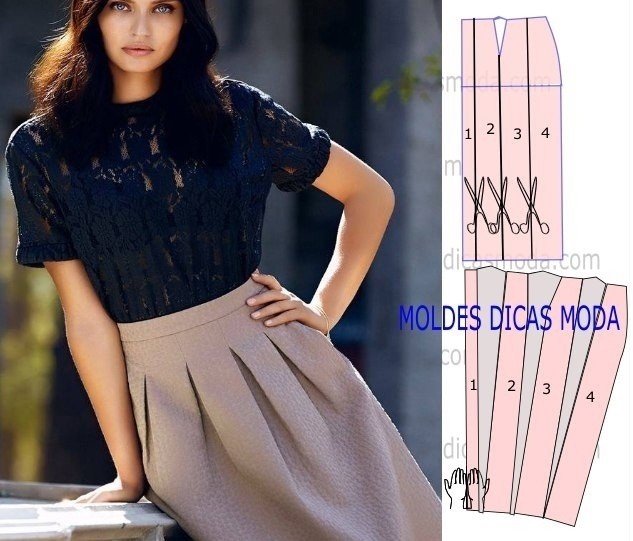 ​Моделируем разные юбки