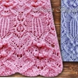 Потрясающе эффектный узор