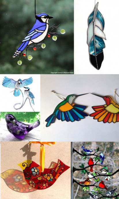 Витражная птичка: часть 1