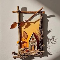 ​Идеи картин из натуральных материалов