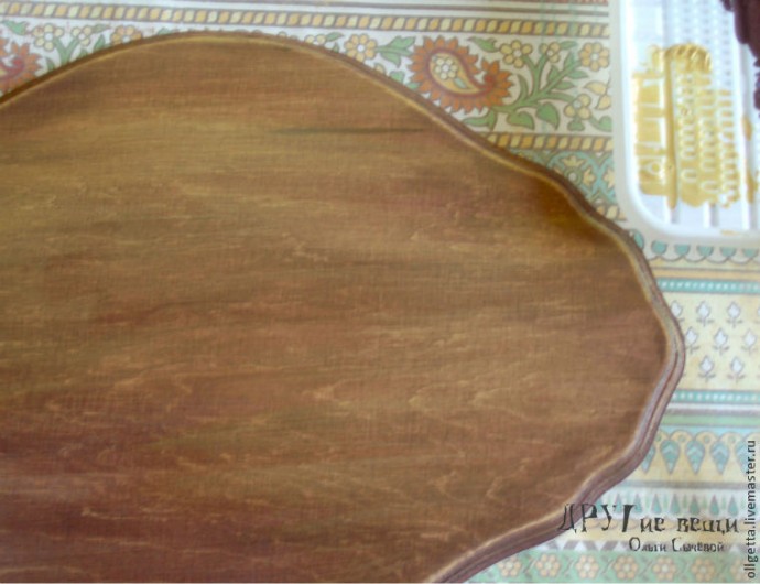 Декорирование панно "Счастливая осень": часть 1