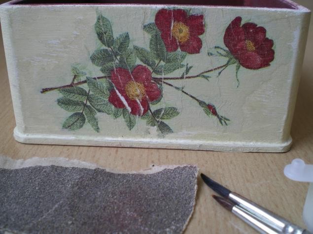 Шкурное дело: декупаж коробочки, часть 1