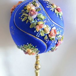 Ёлочные шары с вышивкой: идеи для вдохновенного творчества