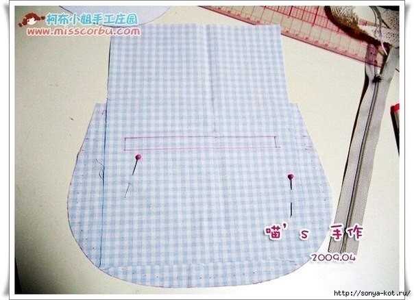 ​Шьем прелестную сумку