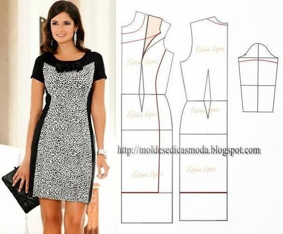 Силуэтные платья