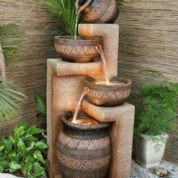 Идеи для садовых водопадов